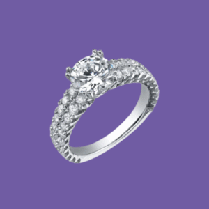 Diamond Silver Ring