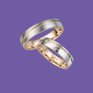 Silver Rose Gold Ring