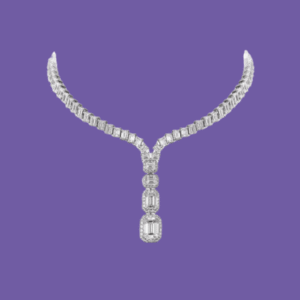 Silver One Line Necklase