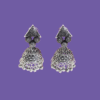 Oxidised Earring